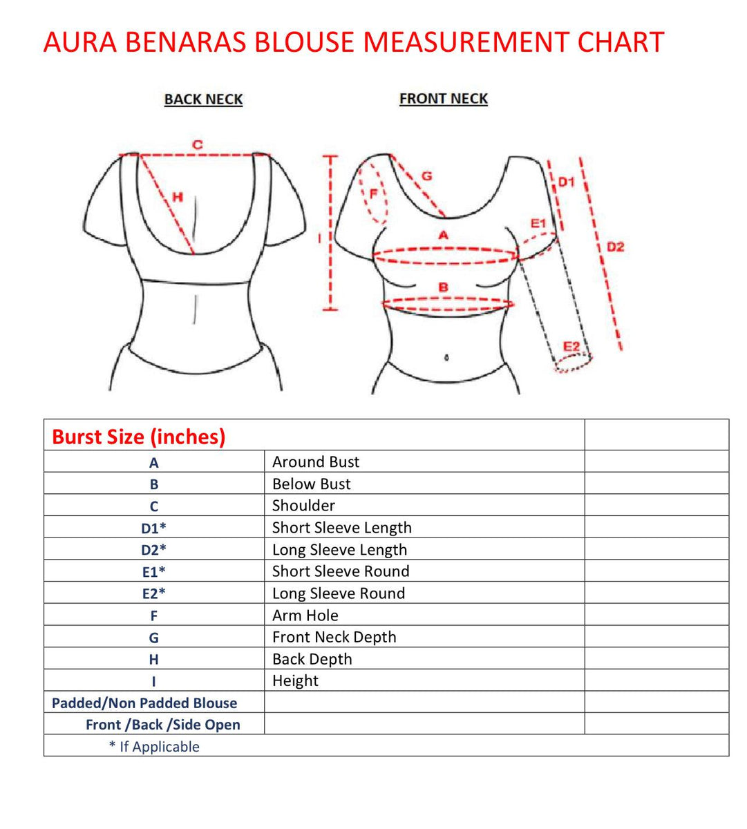 Made-to-Measure Blouse Stitching Service - Main Image