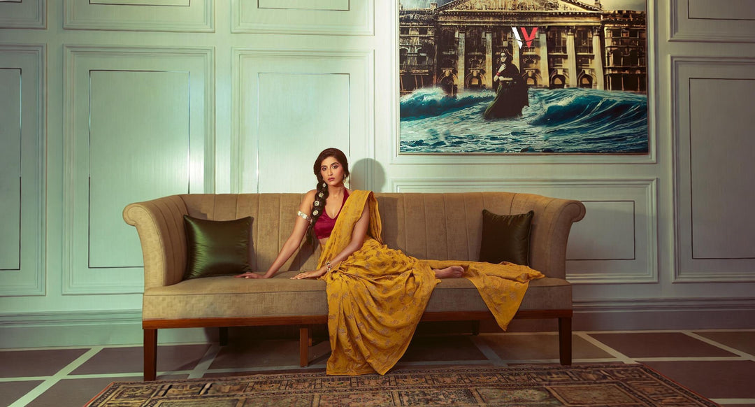 Haldi and Mehendi Ready: Choosing Your Aura Benaras Look for Pre-Wedding Rituals