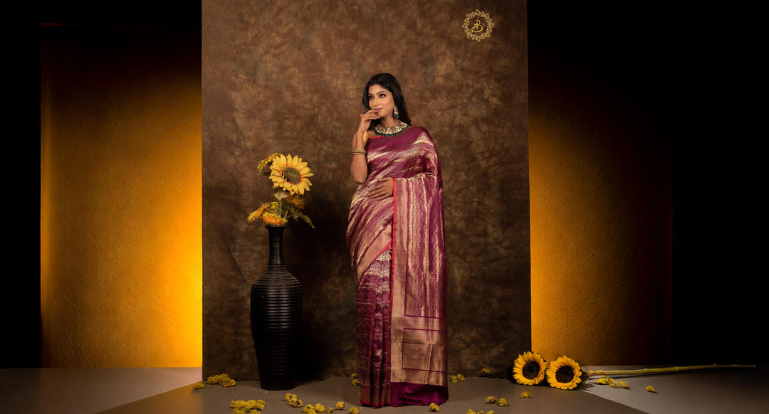 Mashru Silk Sarees: Aura Benaras' Hidden Gem of the Handloom World