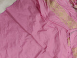 Baby Pink Banarasi Handloom Soft Silk Saree - Aura Benaras