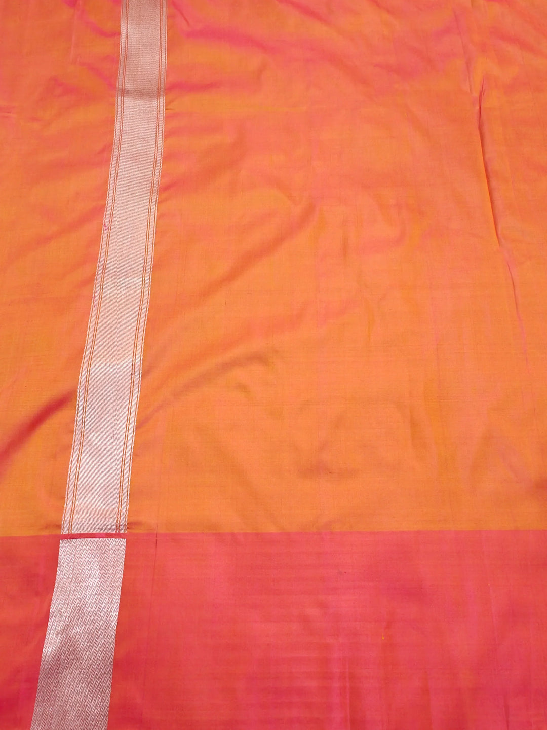 Yellow Katan Silk Banarasi Saree with Kadhwa & Meena Border