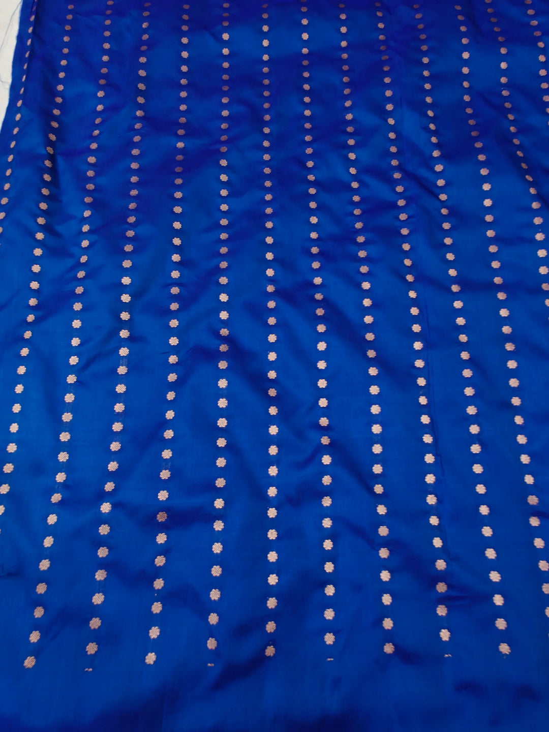 Royal Blue Pure Banarasi Handloom Katan Silk Saree
