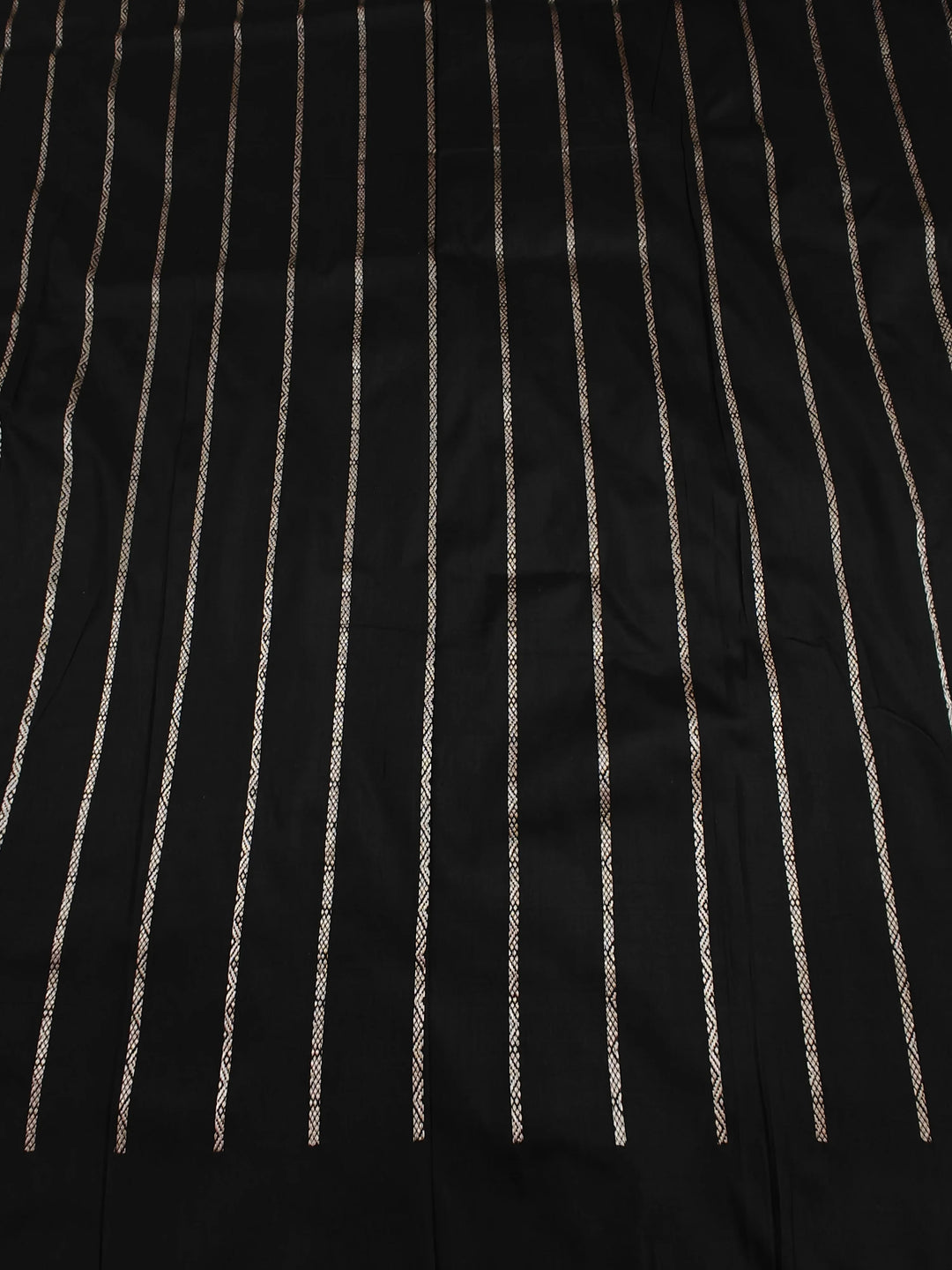 Black Pure Banarasi Handloom Katan Silk Saree