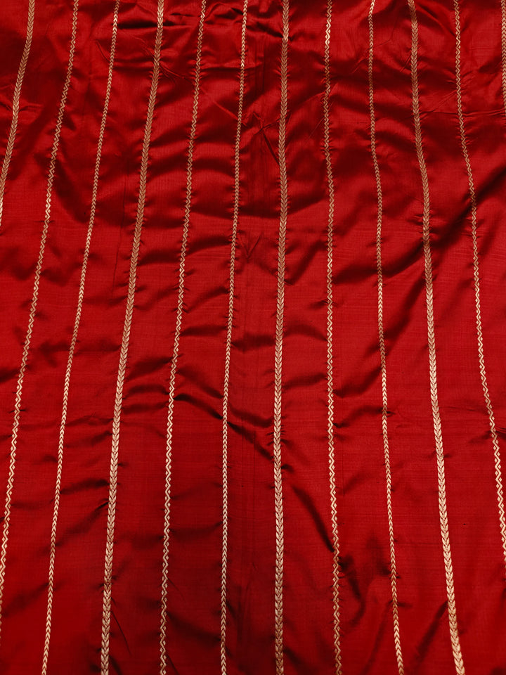 Mehndi Green Pure Banarasi Handloom Katan Silk Saree