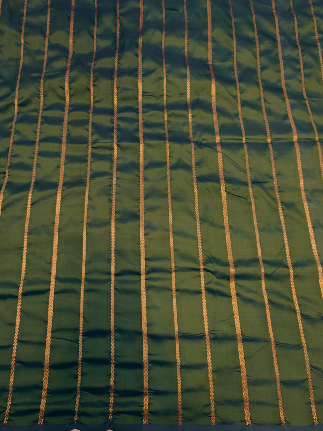 Peacock Pure Banarasi Handloom Katan Silk Saree