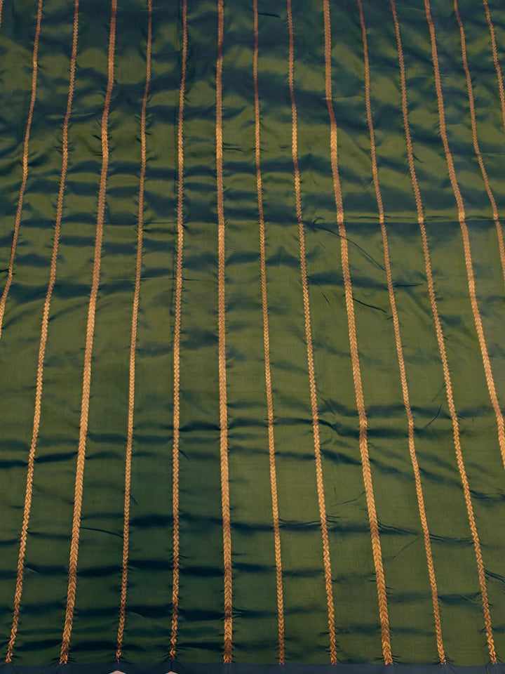 Peacock Pure Banarasi Handloom Katan Silk Saree