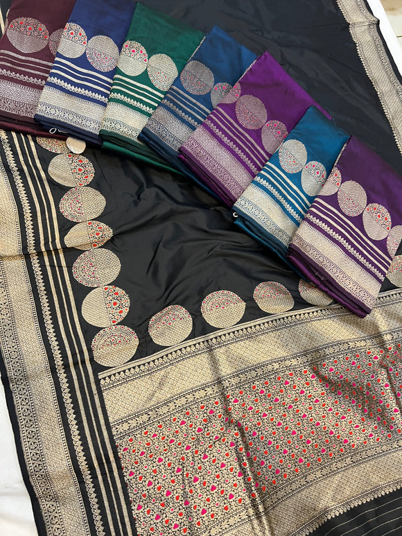 Pure Banarasi Handloom Katan Silk Saree