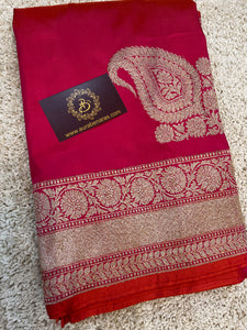 Pure Banarasi Handloom Katan Silk Saree