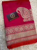 Pure Banarasi Handloom Katan Silk Saree