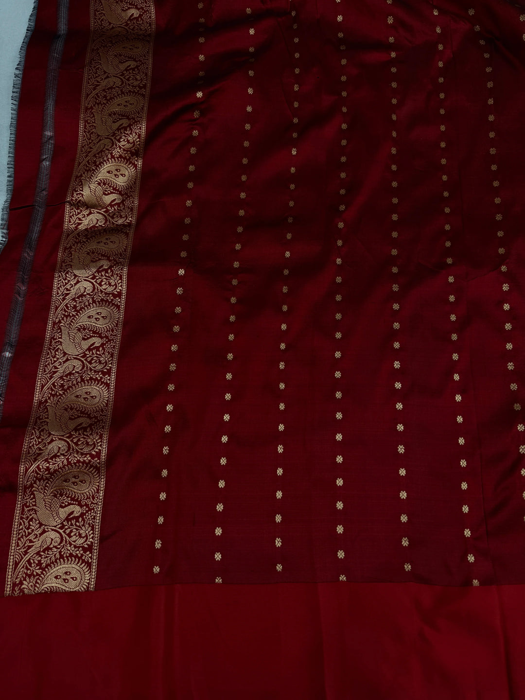 Black Pure Katan Silk Handloom Banarasi Saree