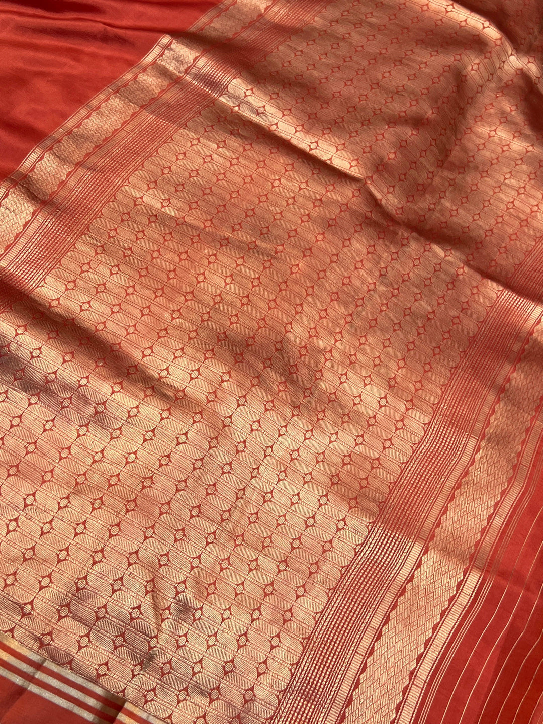 Blush Pink Pure Silk Handloom Banarasi Saree