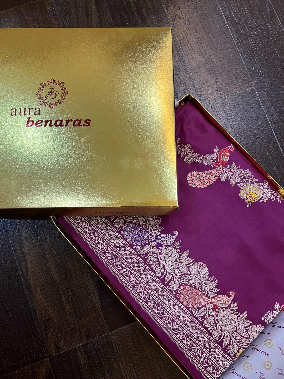 Buy handwoven Banarasi saree featuring intricate Kadhwa Aada Jaal geometric weaving in pure Katan silk