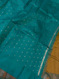 Golden Brown Banarasi Handloom Katan Silk Saree