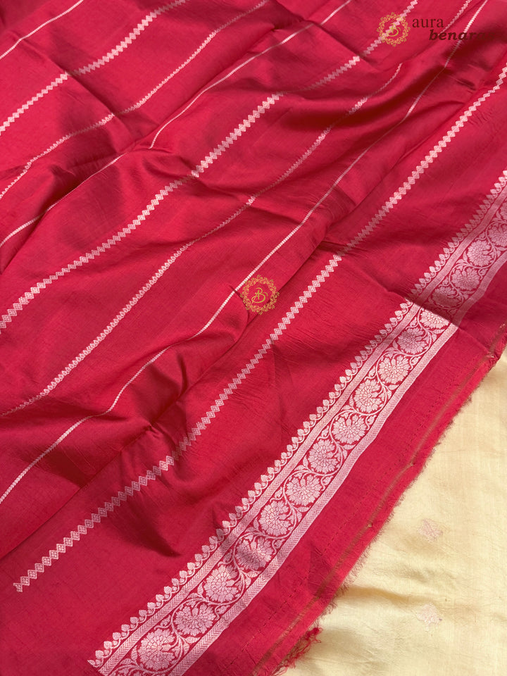 Buy Olive Green Pure Banarasi Handloom Silk Saree Aura Benaras