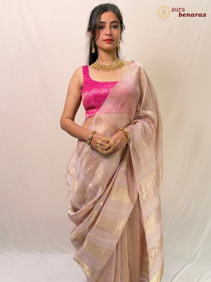 Designer Banarasi Saree Kora Silk Kadhwa Weave
