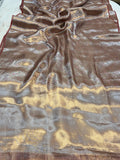Red Banarasi Handloom Tissue Silk Saree