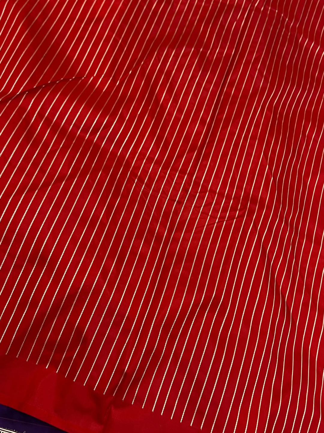 Deep Purple Pure Katan Silk Handloom Banarasi Saree