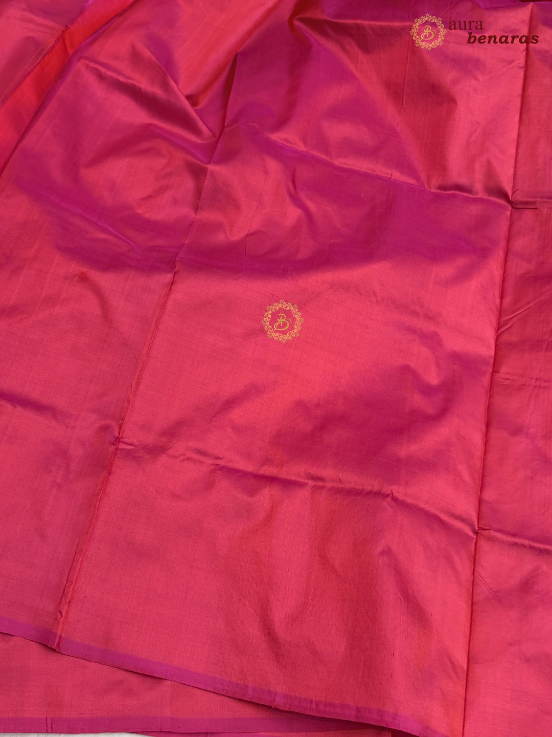 Reddish Maroon Pure Katan Silk Banarasi Saree with Kadhwa Zari Buta