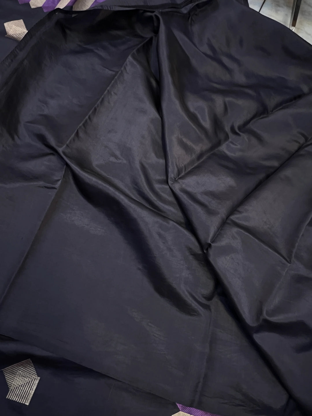 Black Pure Silk Handloom Banarasi Saree