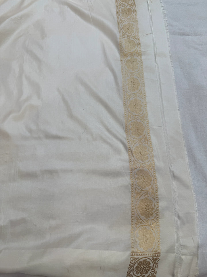 Pure Katan Silk Banarasi Saree with Multicolor Meenakari 