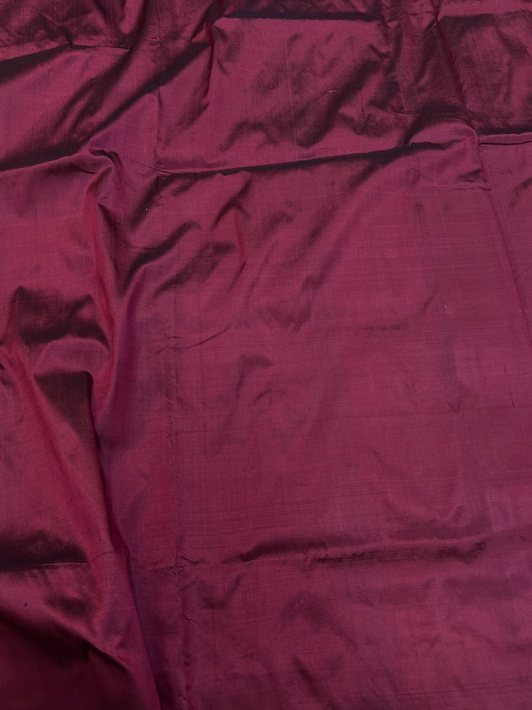 Maroon Pure Katan Silk Banarasi Saree with Kadhwa Zari Buta