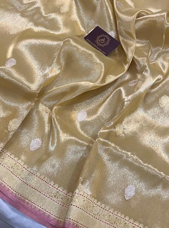 Banarasi Semi Katan Light Silk Saree – Monamaar