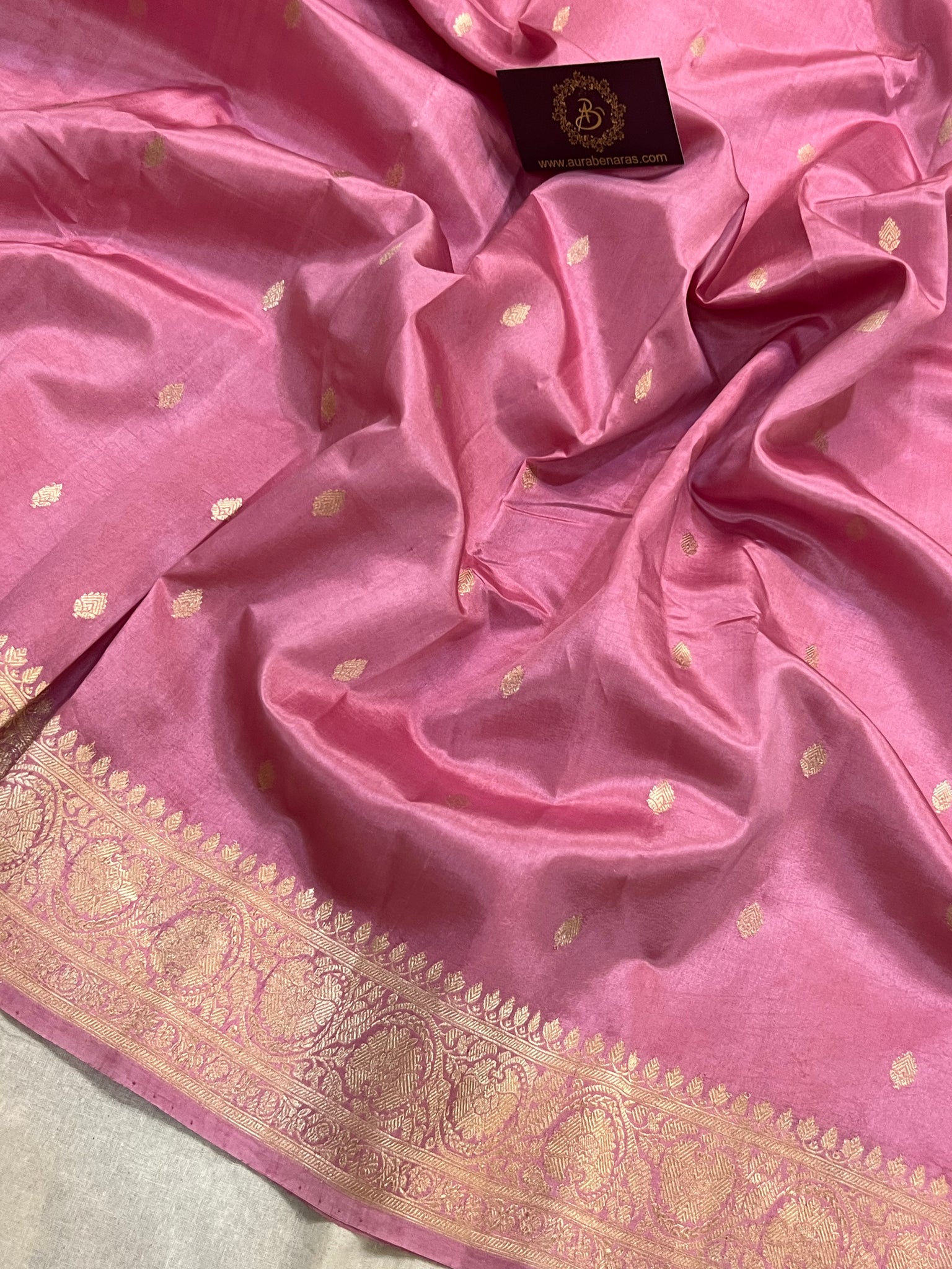 Rose Pink Saree