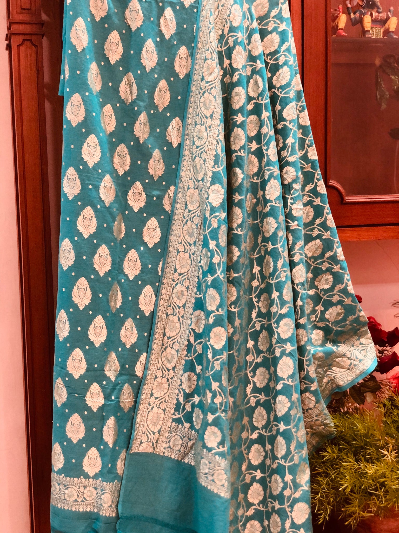 Brand New Items Embellished Pure Banarasi Chiffon Suit Dupatta at Rs 7500  in Varanasi