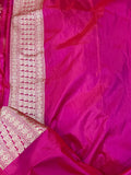 Rani Pure Banarasi Handloom Katan Silk Saree - Aura Benaras